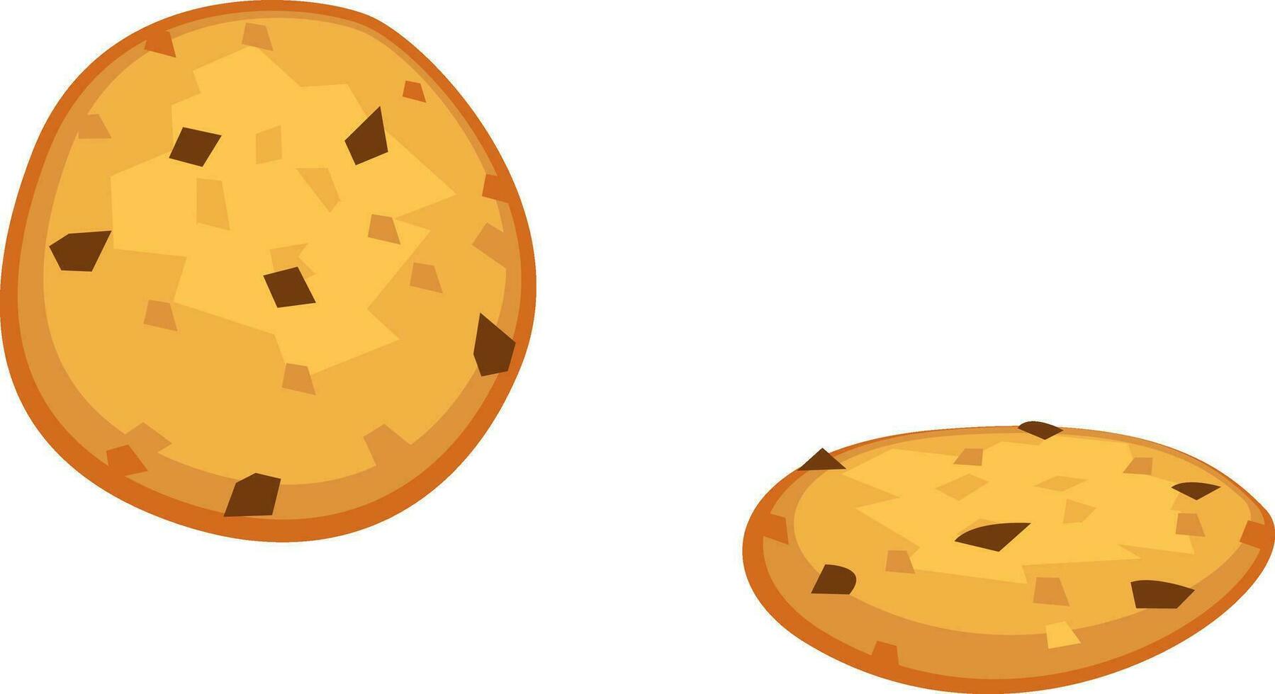 imagen de galletas, vector o color ilustración.