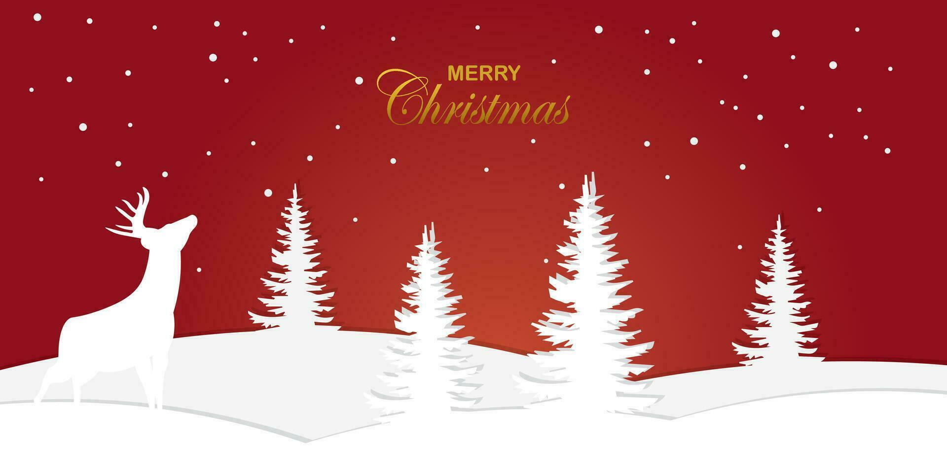 Simple Christmas tree background vector design suitable for Christmas themes.