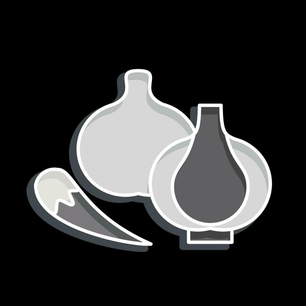 Icon Raw Mater. related to Cooking symbol. glossy style. simple design editable. simple illustration vector