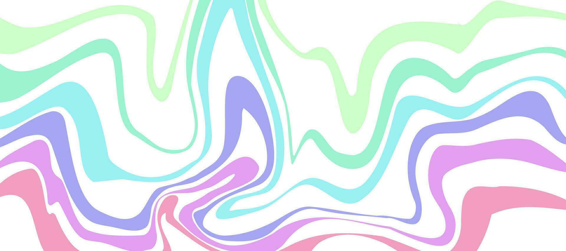 abstract colorful stripes liquid psychedelic background vector
