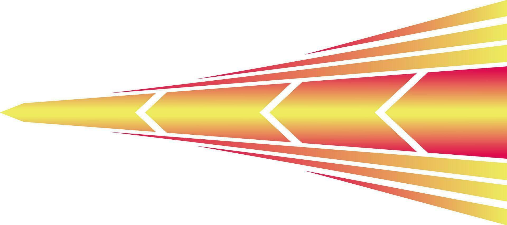 resumen Deportes con rojo láser velocidad rayas geométrico degradado antecedentes vector