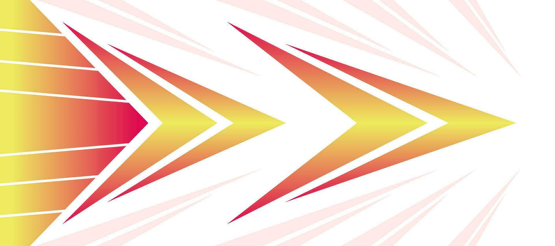 abstract sports with red arrow speed sharp gradient background vector
