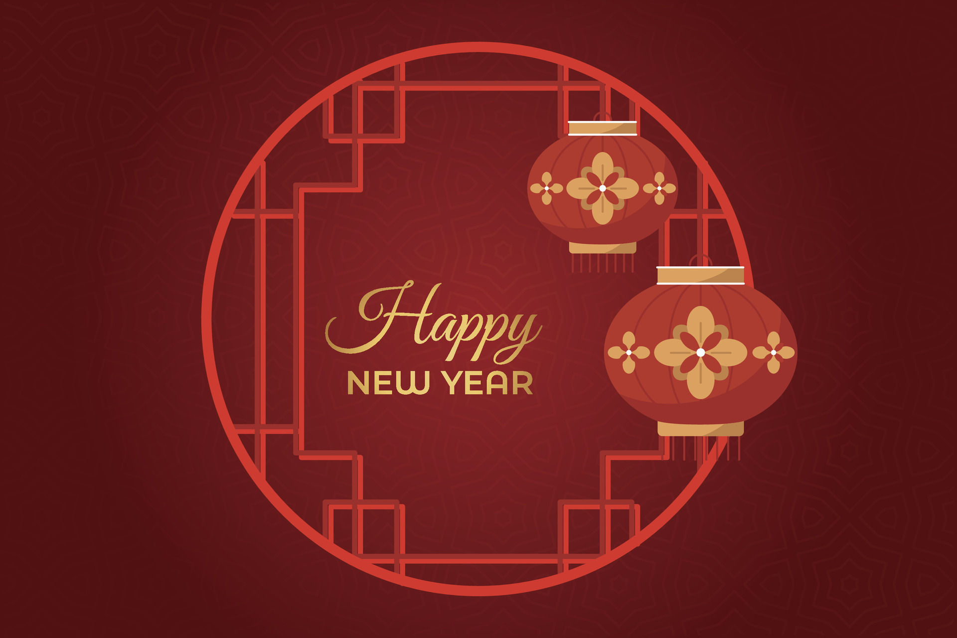 Chinese Lunar New Year festival 2024 celebration, Happy New Year