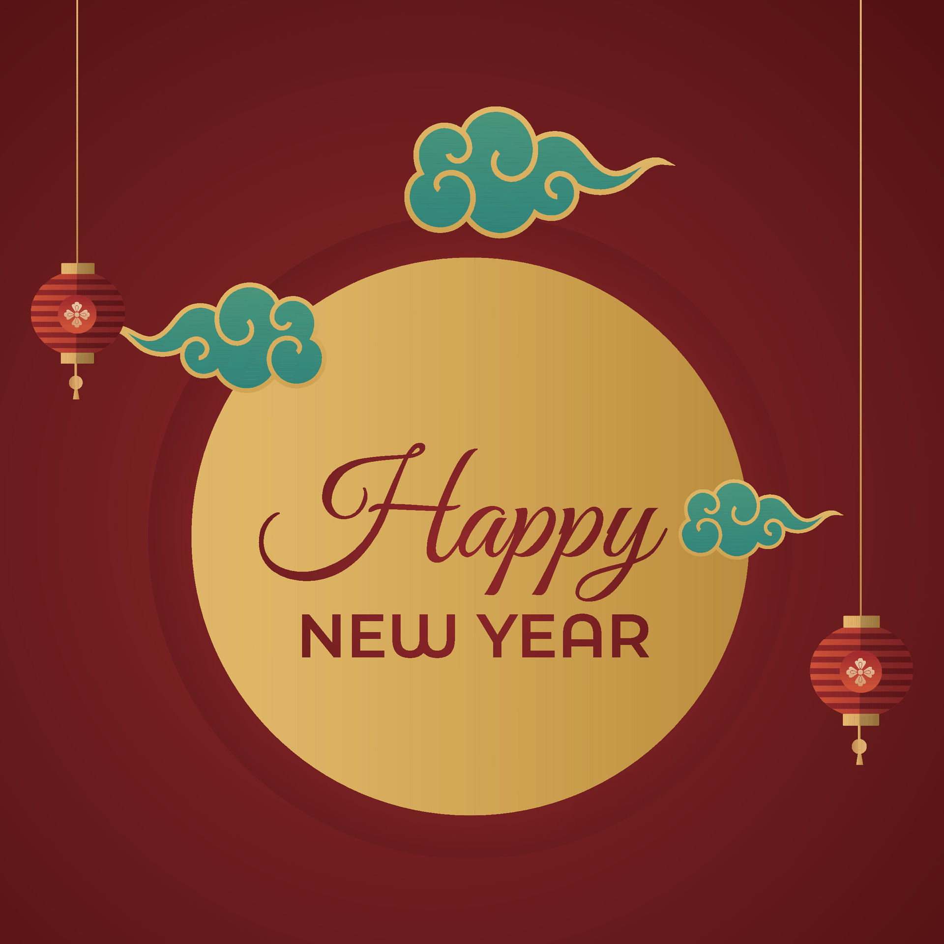 Chinese Lunar New Year festival 2024 celebration, Happy New Year
