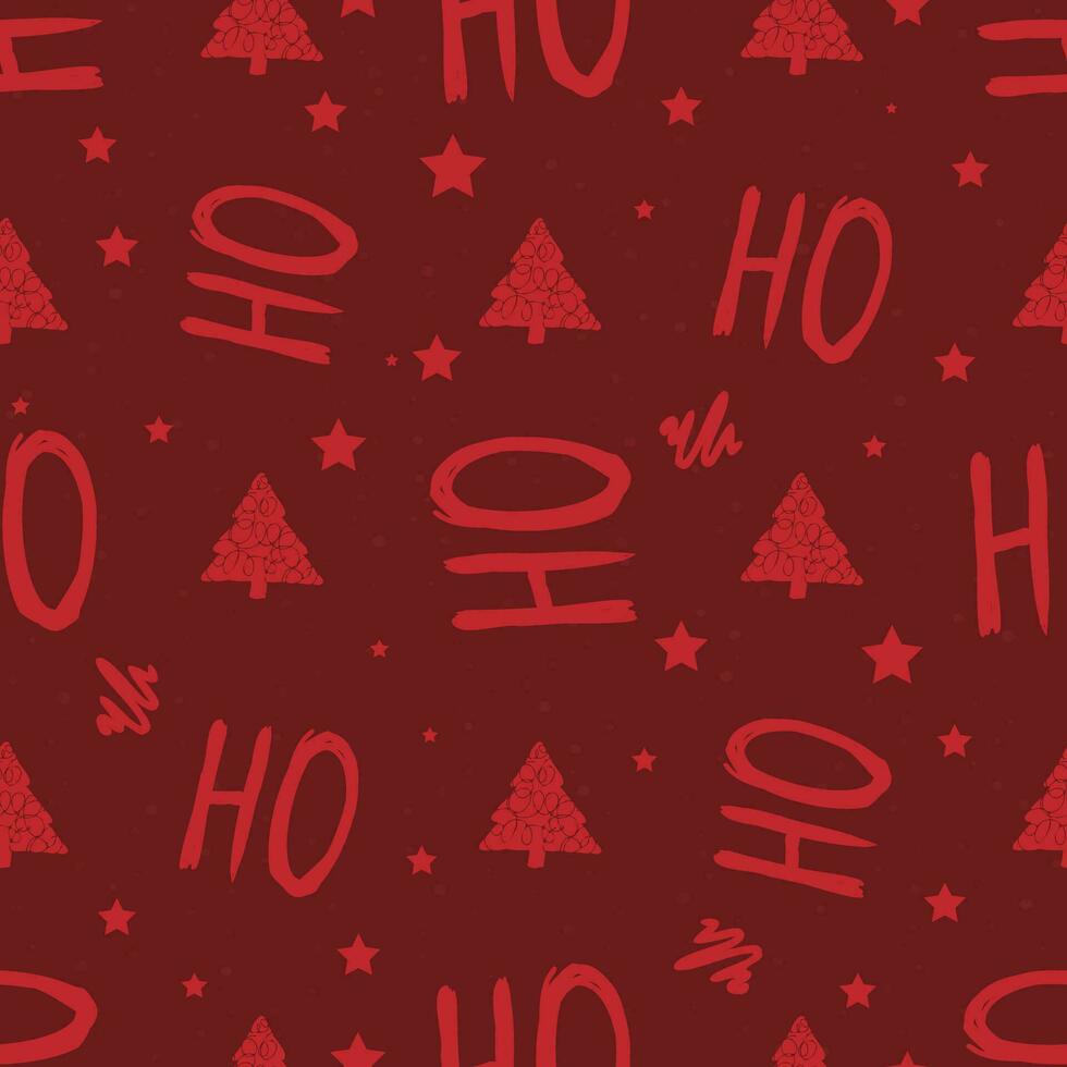 Merry Christmas background and Christmas tree graphic vector elements stacked with elements