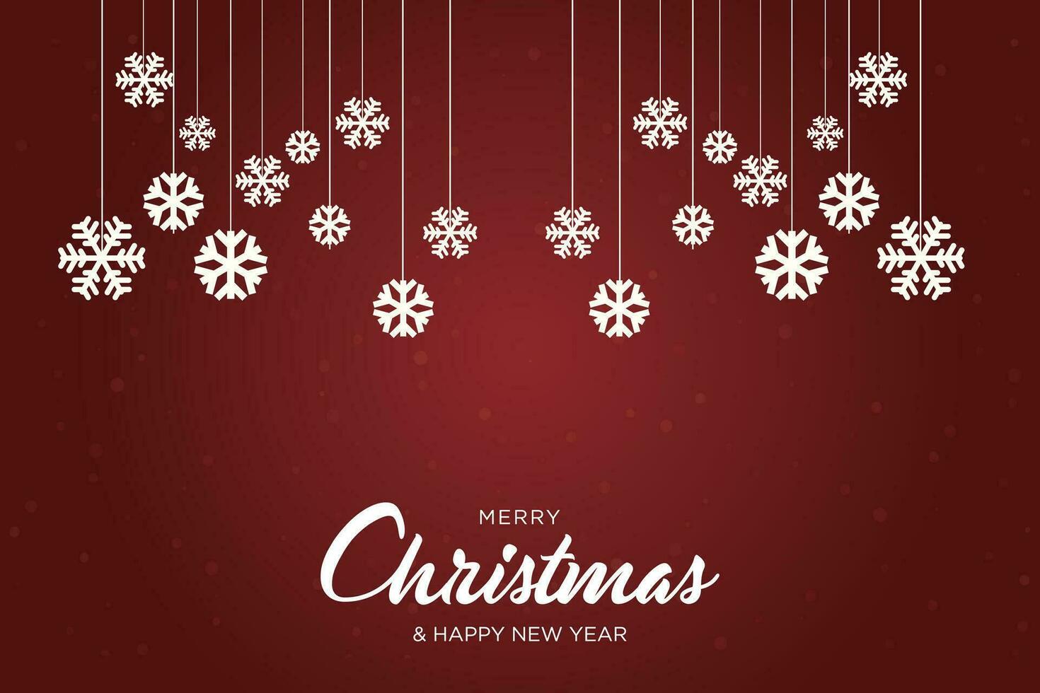 Merry Christmas background with Christmas pendants, gift boxes, hats vector collection