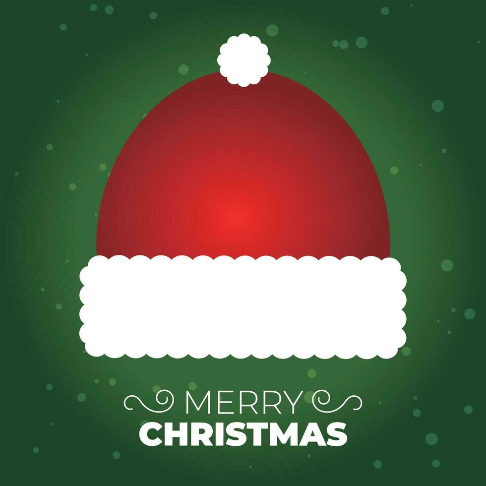 Merry Christmas background with Christmas pendants, gift boxes, hats vector collection