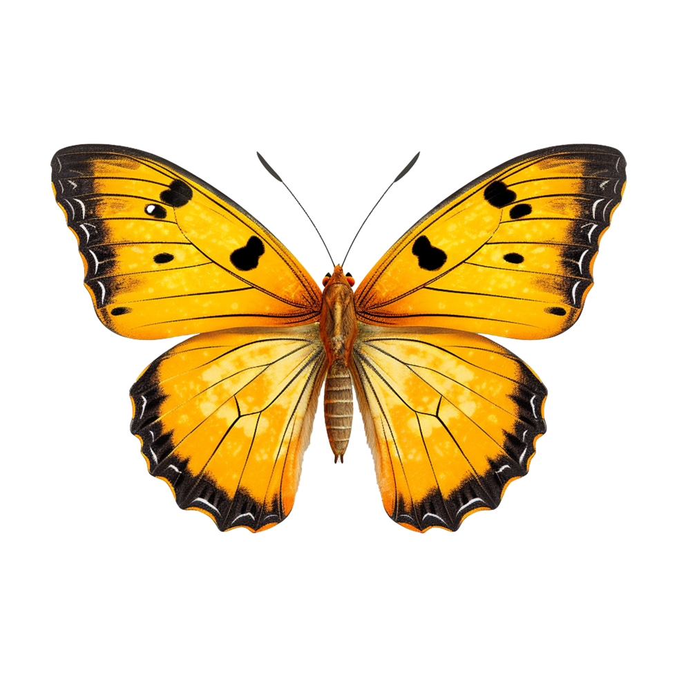 AI generated Butterfly png isolated on transparent background