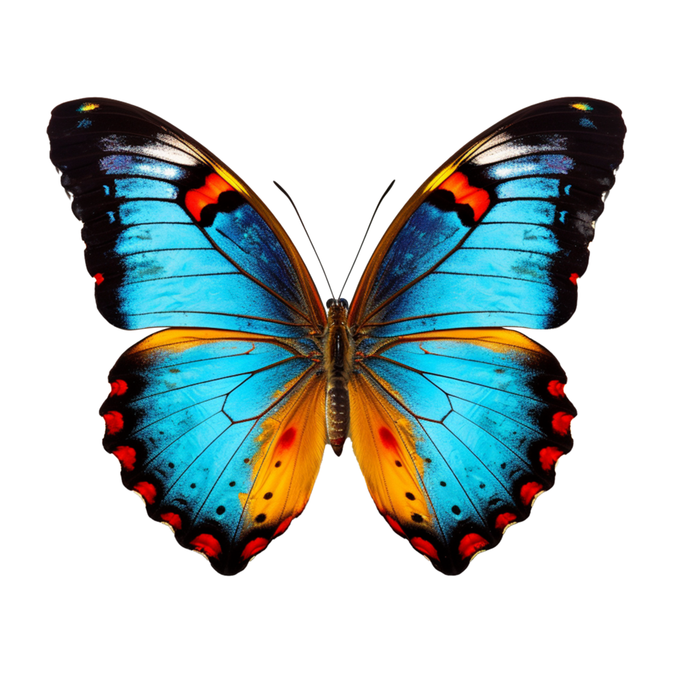 AI generated Butterfly png isolated on transparent background