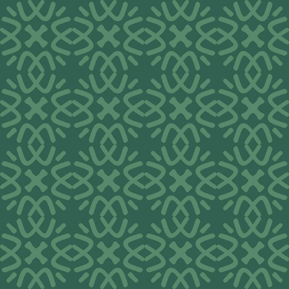 green olive mandala art seamless pattern floral creative design background vector illustration