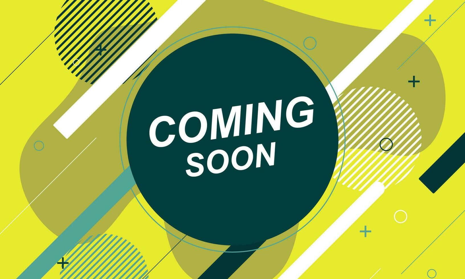 Coming soon banner background. vector