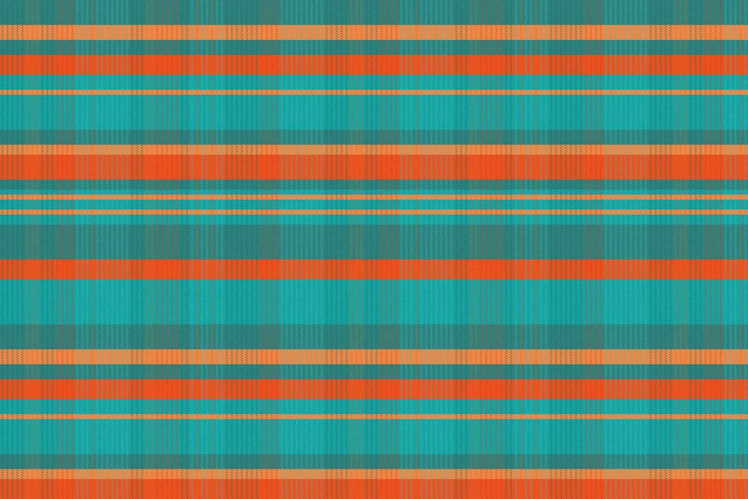 Tartan plaid pattern with texture and retro color. vector