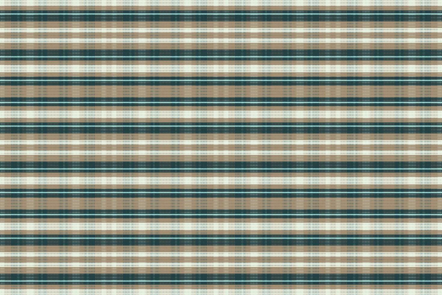 Tartan plaid pattern with texture and retro color. vector