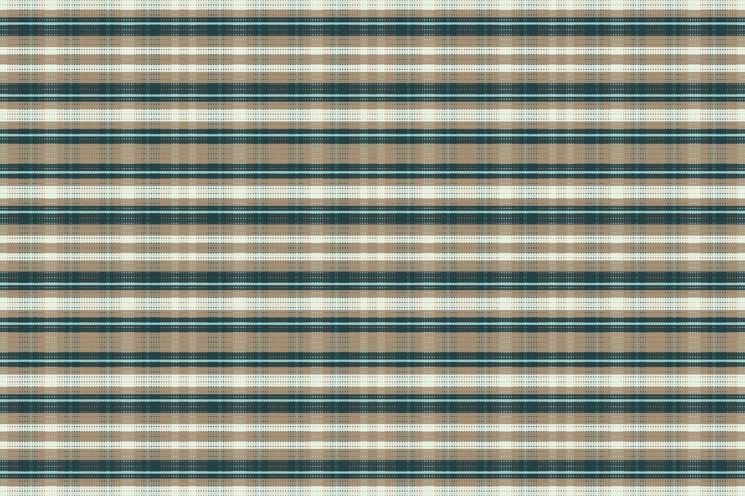 Tartan plaid pattern with texture and retro color. vector