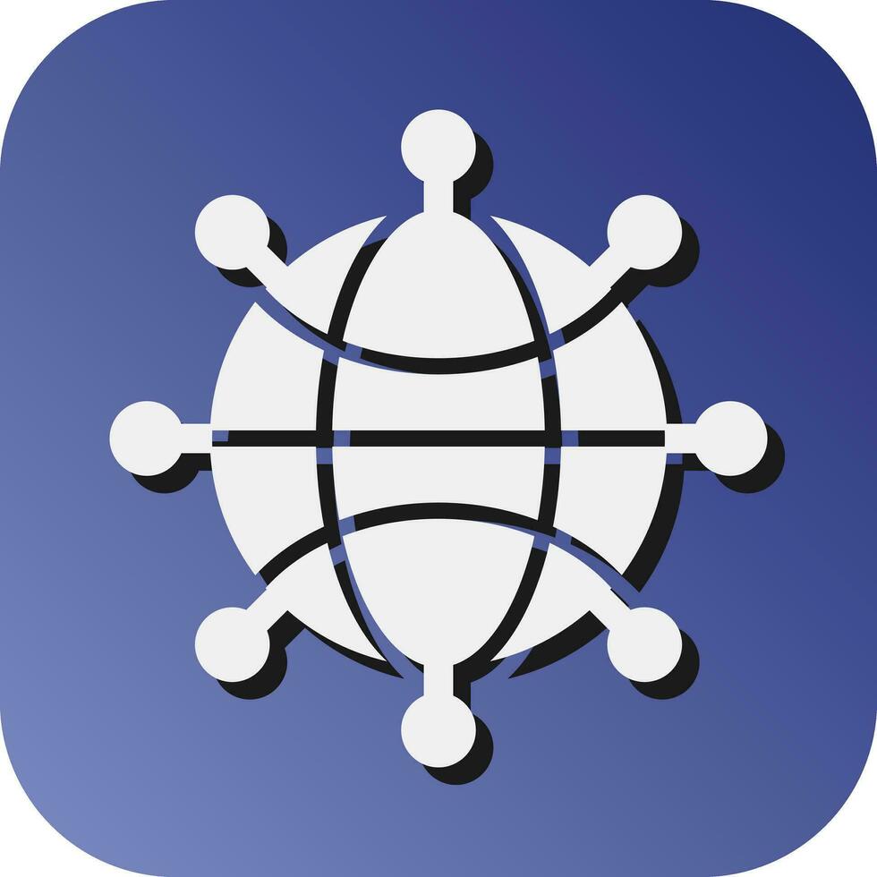 Network Vector Glyph Gradient Background Icon For Personal And Commercial Use.