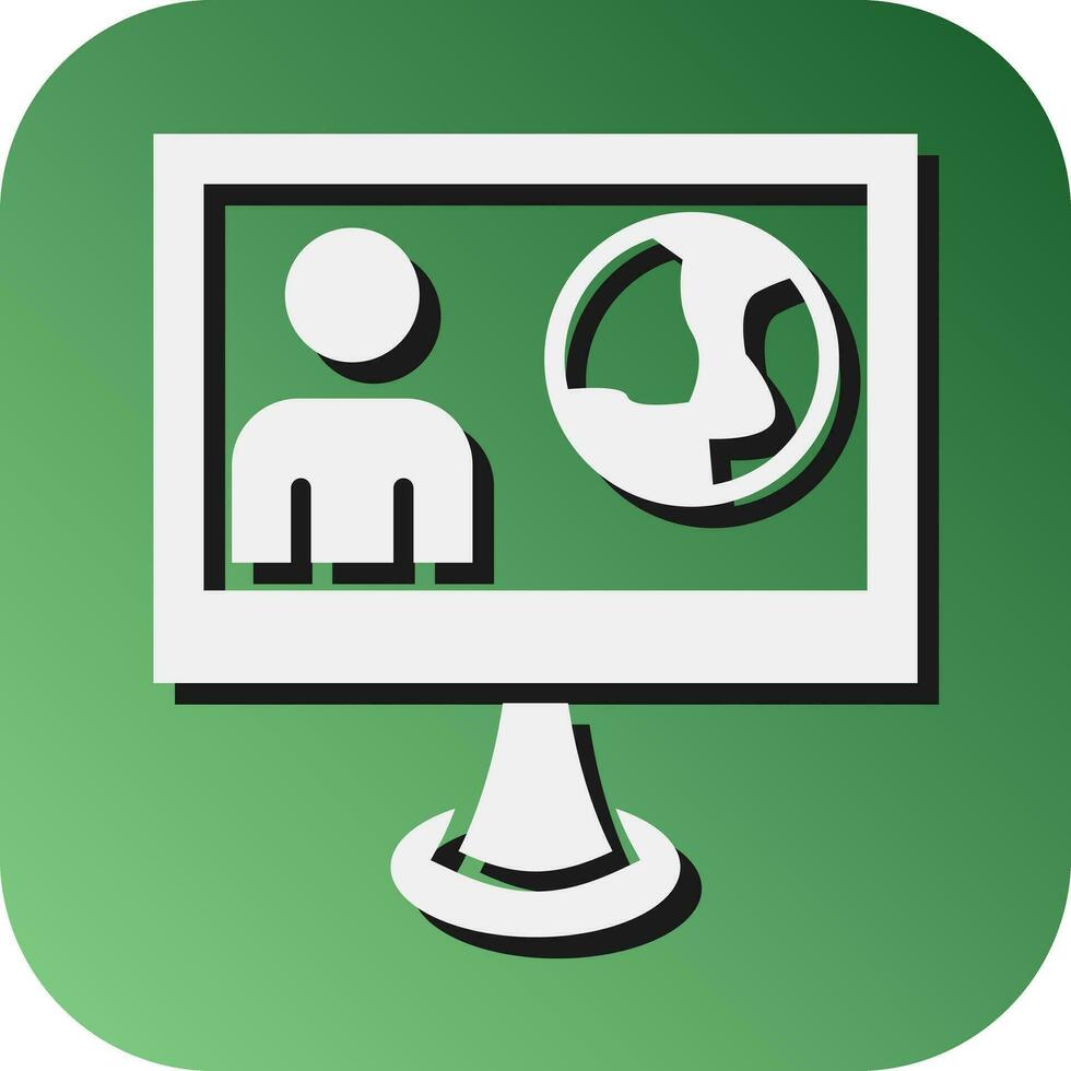Breaking News Vector Glyph Gradient Background Icon For Personal And Commercial Use.