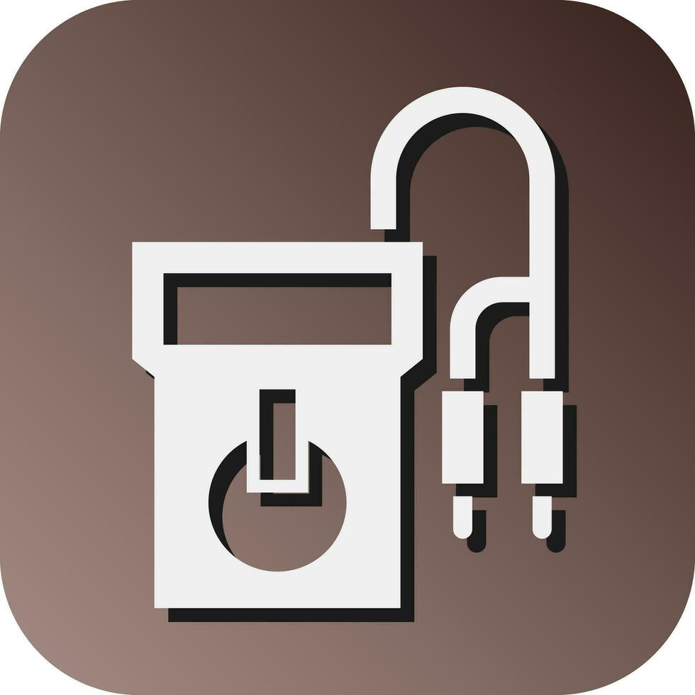 Tester  Vector Glyph Gradient Background Icon For Personal And Commercial Use.