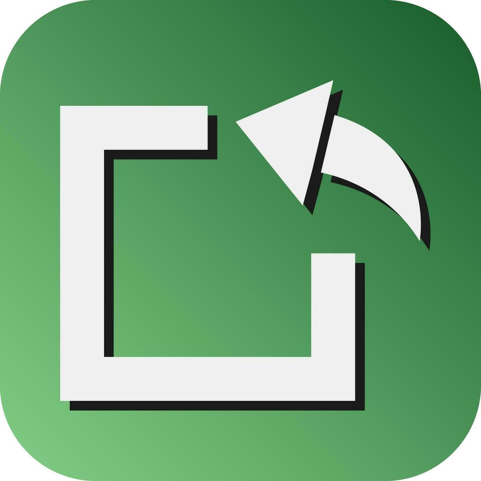 Import Vector Glyph Gradient Background Icon For Personal And Commercial Use.