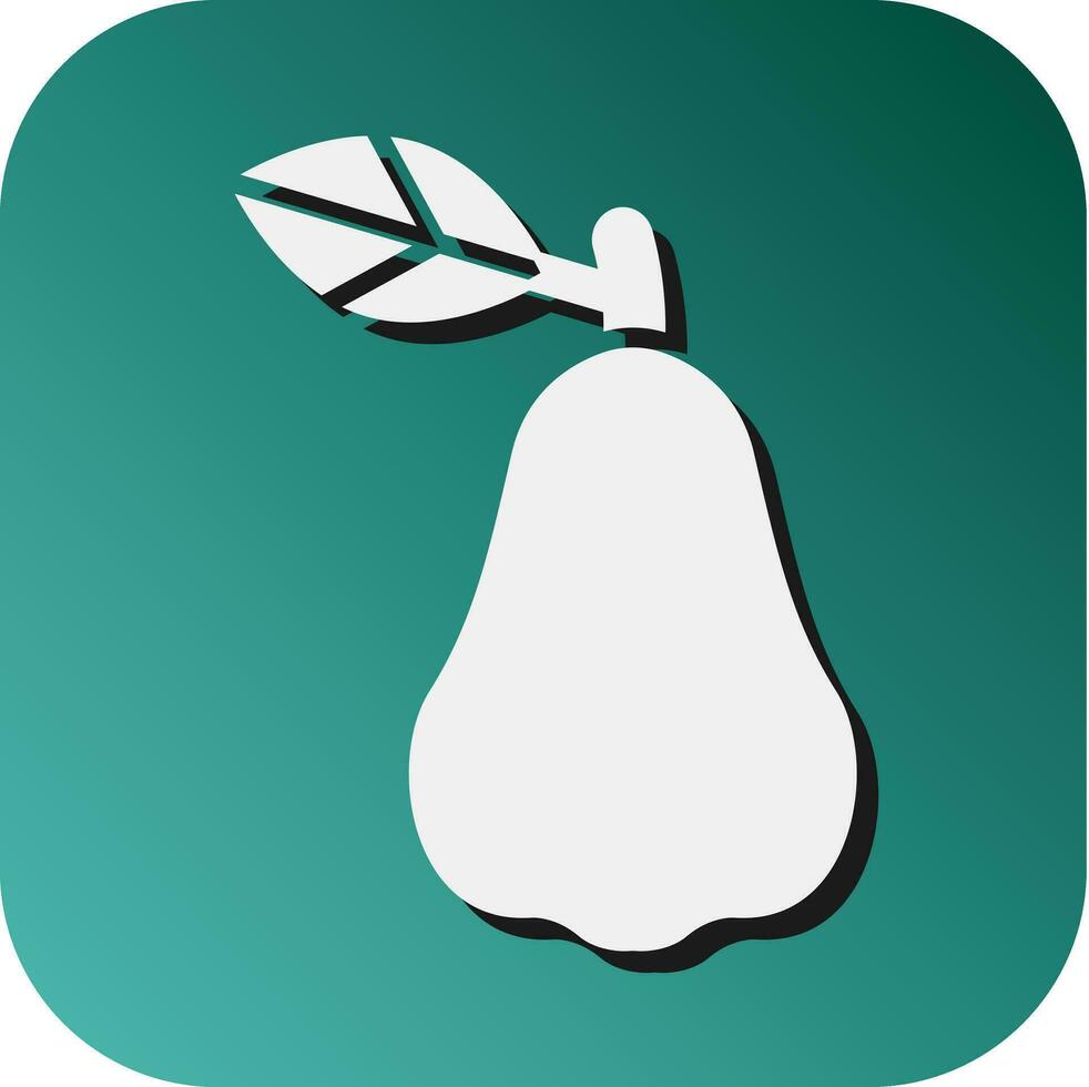 Java Apple Vector Glyph Gradient Background Icon For Personal And Commercial Use.