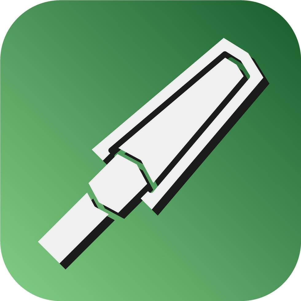 Metal Detector Vector Glyph Gradient Background Icon For Personal And Commercial Use.
