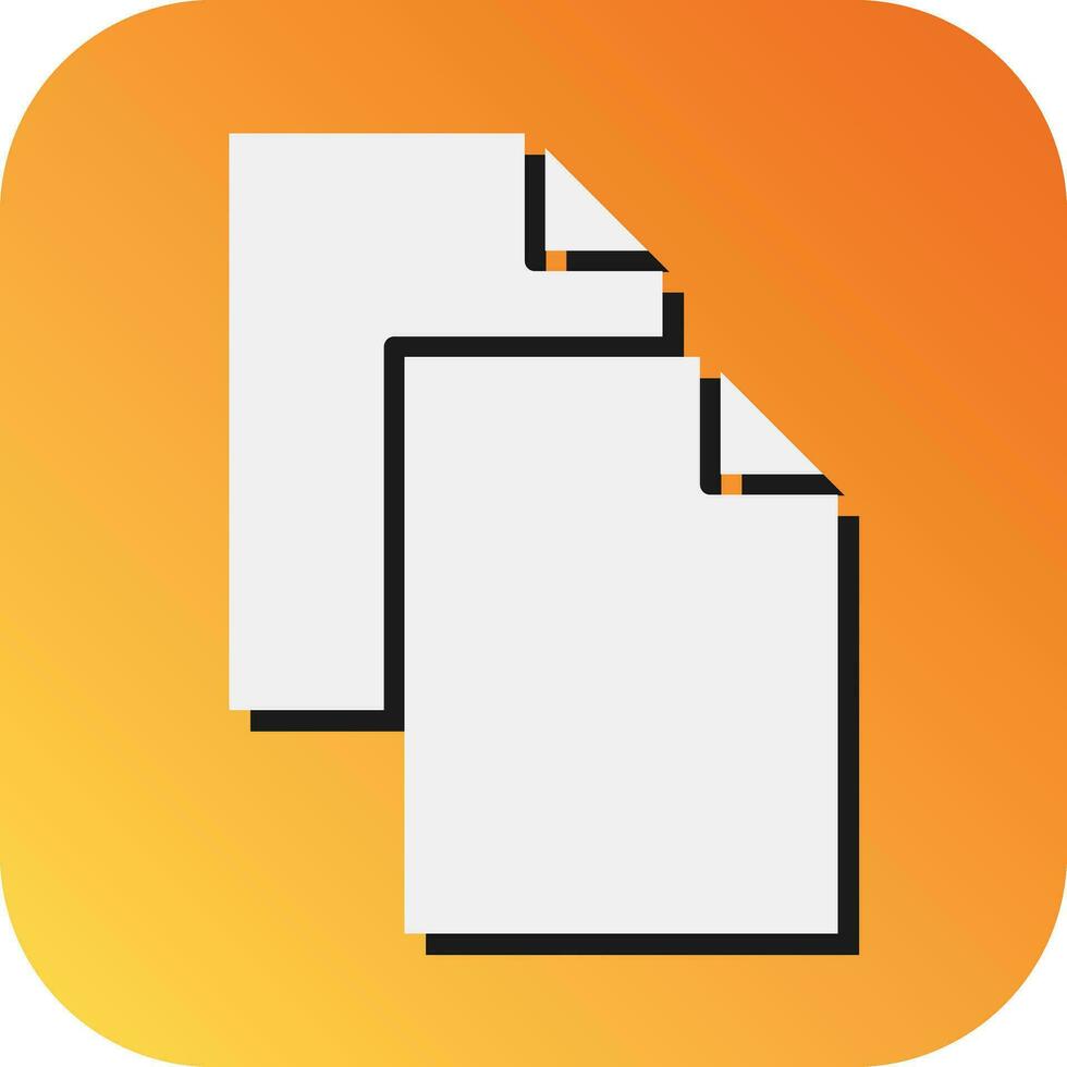 Copy Vector Glyph Gradient Background Icon For Personal And Commercial Use.