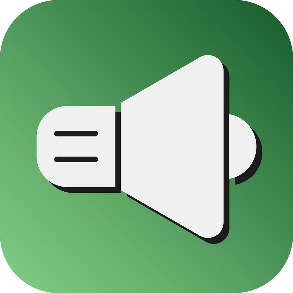 Sound Vector Glyph Gradient Background Icon For Personal And Commercial Use.