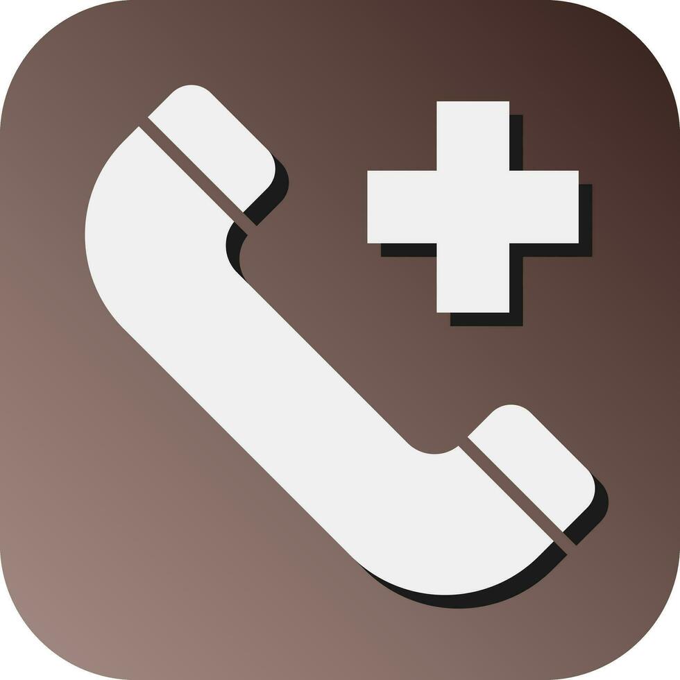 Helpline Vector Glyph Gradient Background Icon For Personal And Commercial Use.