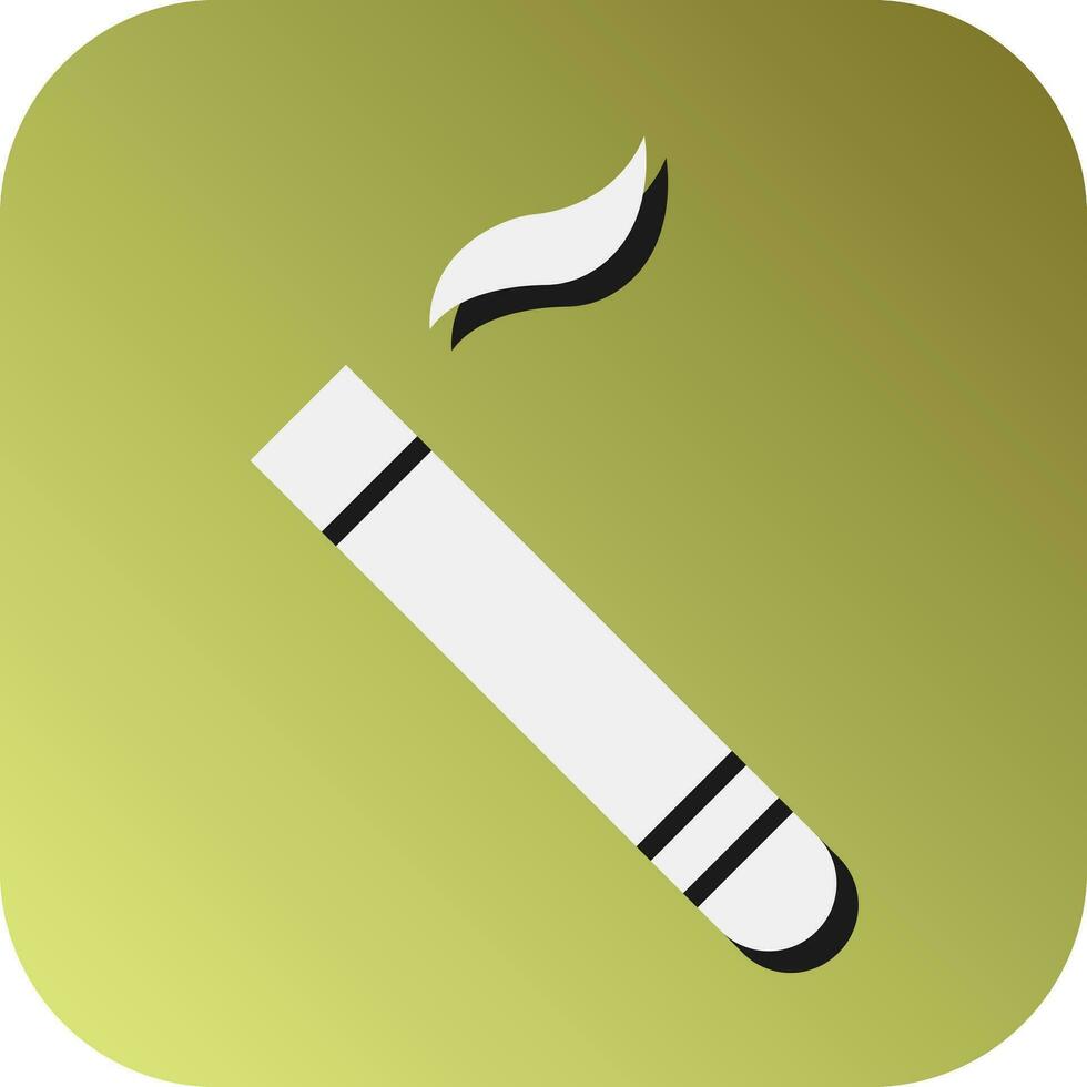 Cigar Vector Glyph Gradient Background Icon For Personal And Commercial Use.