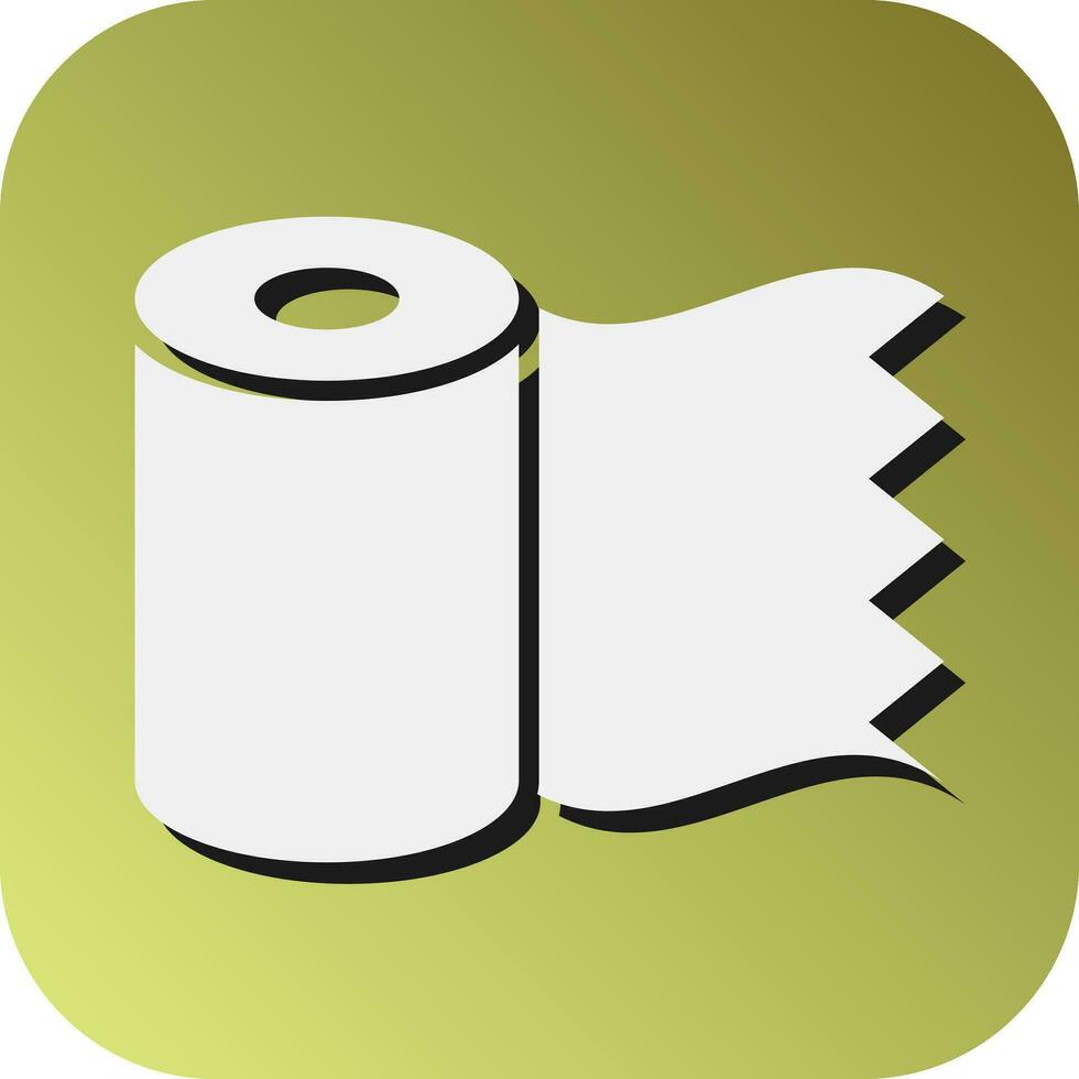 Bandage Roll Vector Glyph Gradient Background Icon For Personal And Commercial Use.