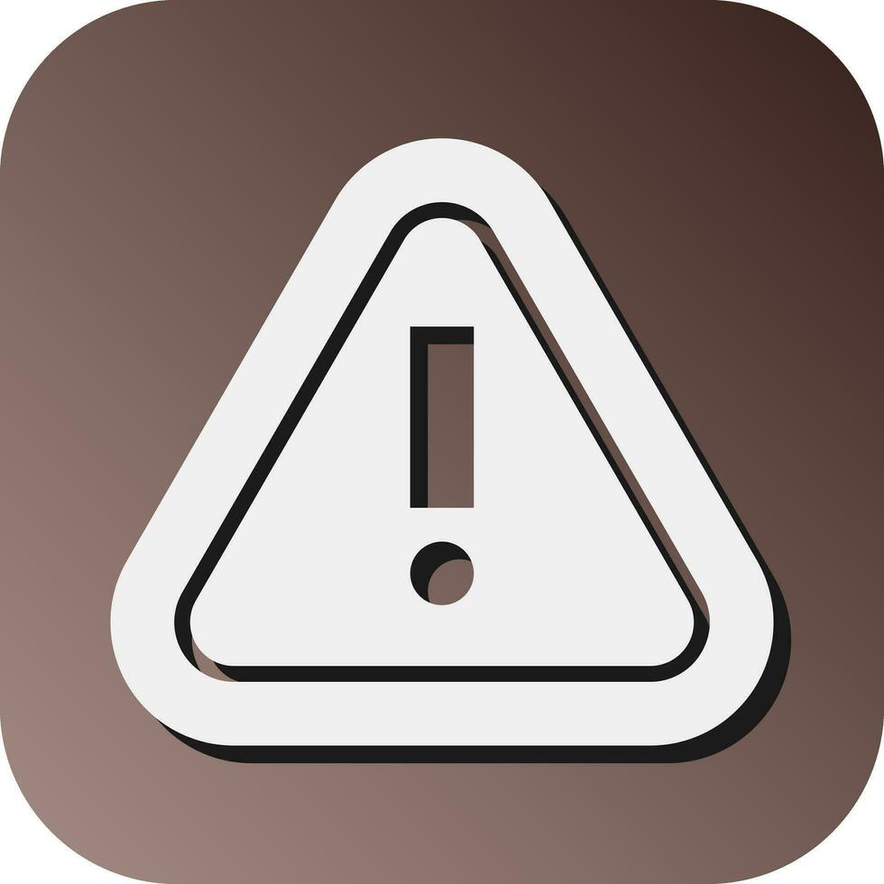 Error Message Vector Glyph Gradient Background Icon For Personal And Commercial Use.