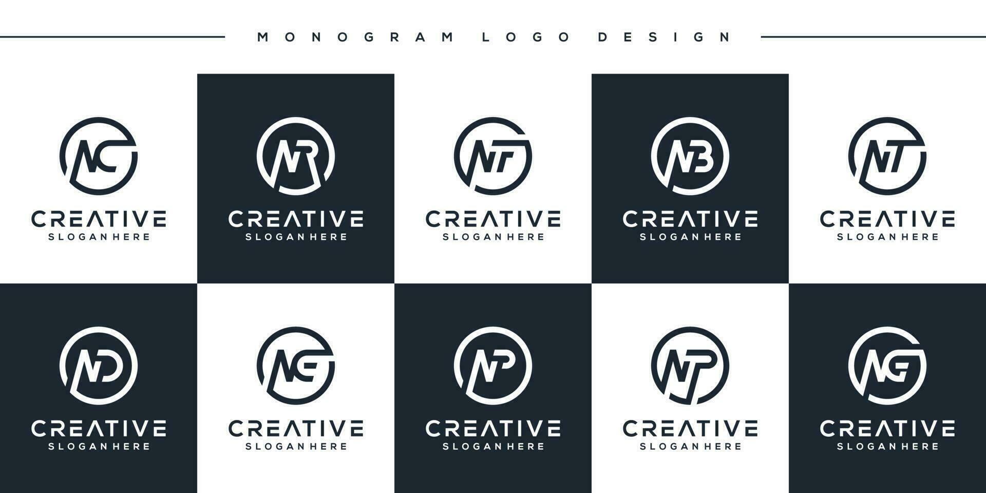 Logo and business modern vector