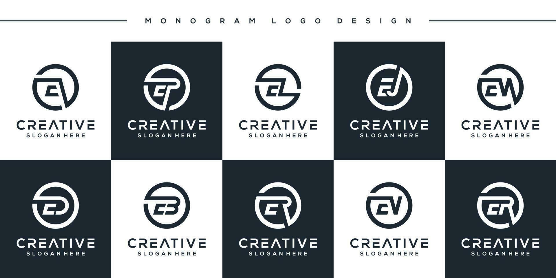 Logo and business modern vector