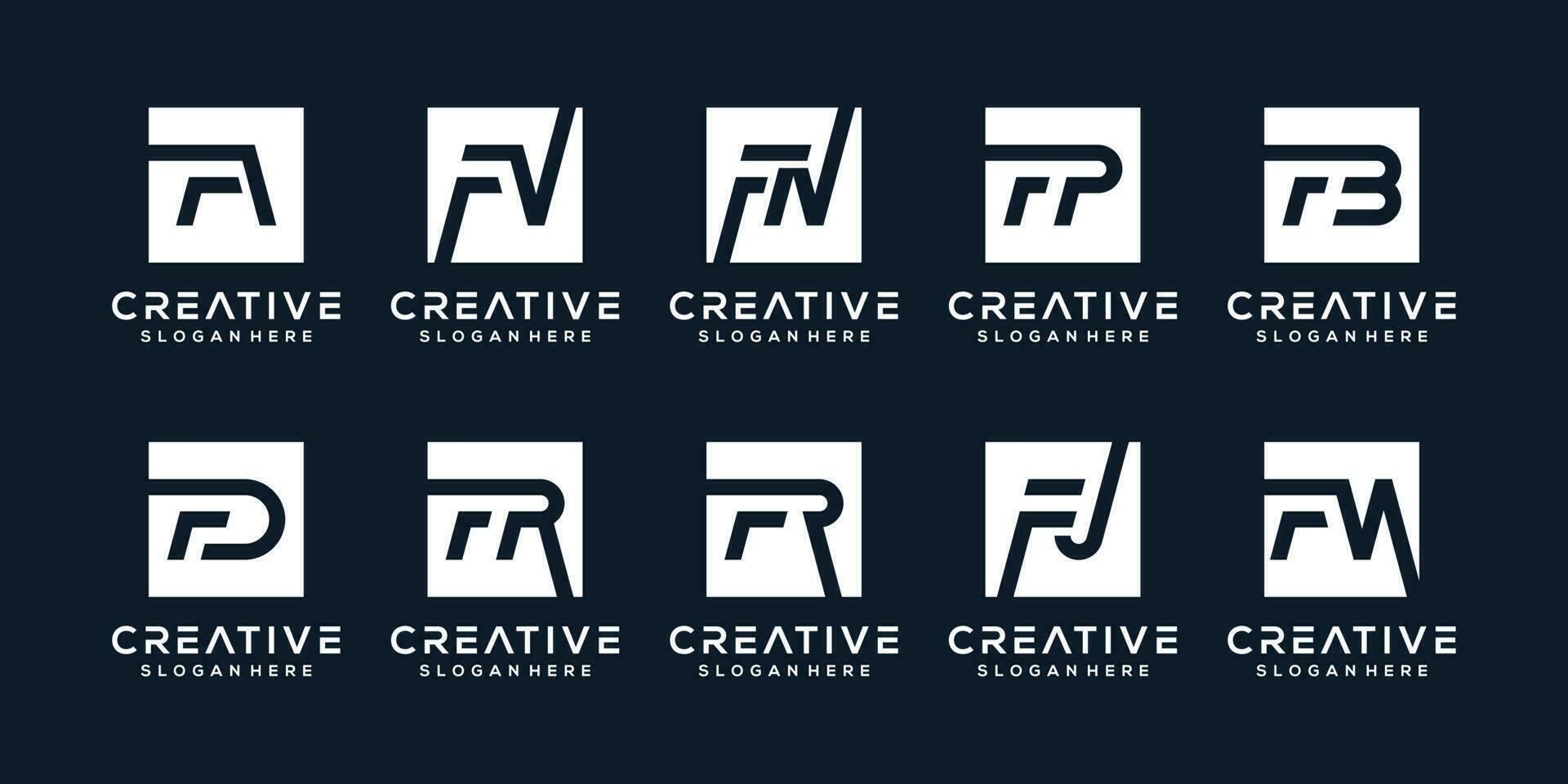Logo and business modern vector