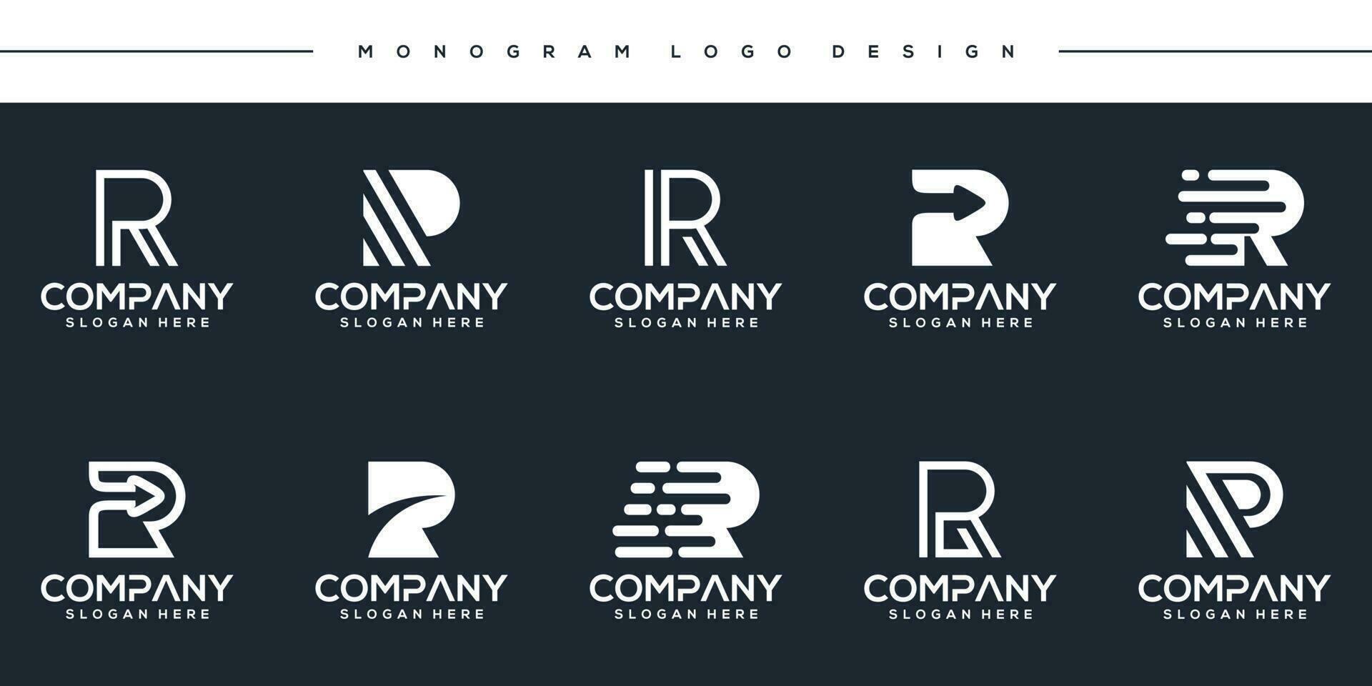 Logo and business modern vector