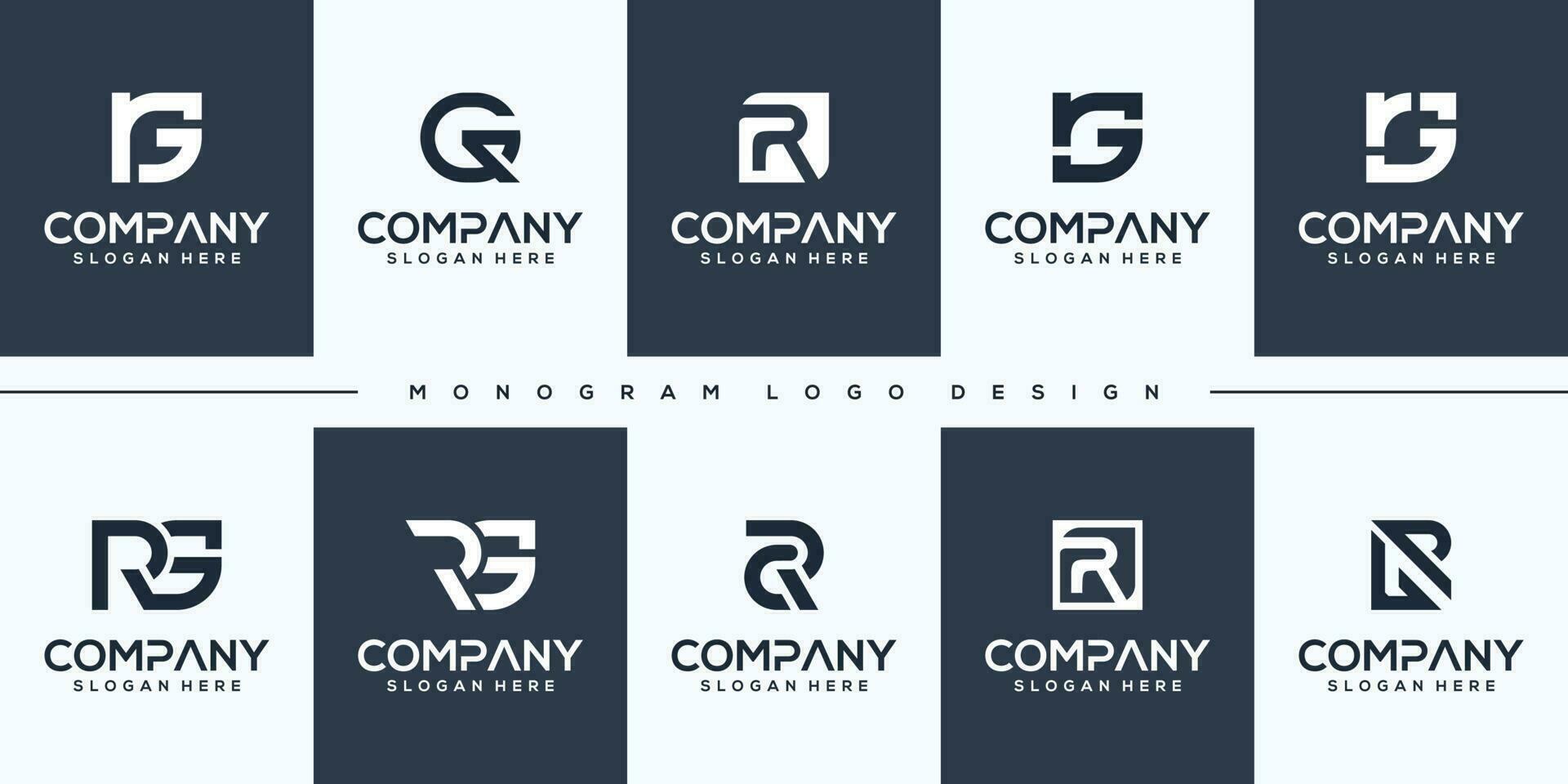 Logo and business modern vector