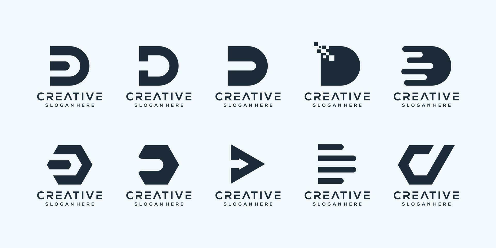 Logo and business modern vector
