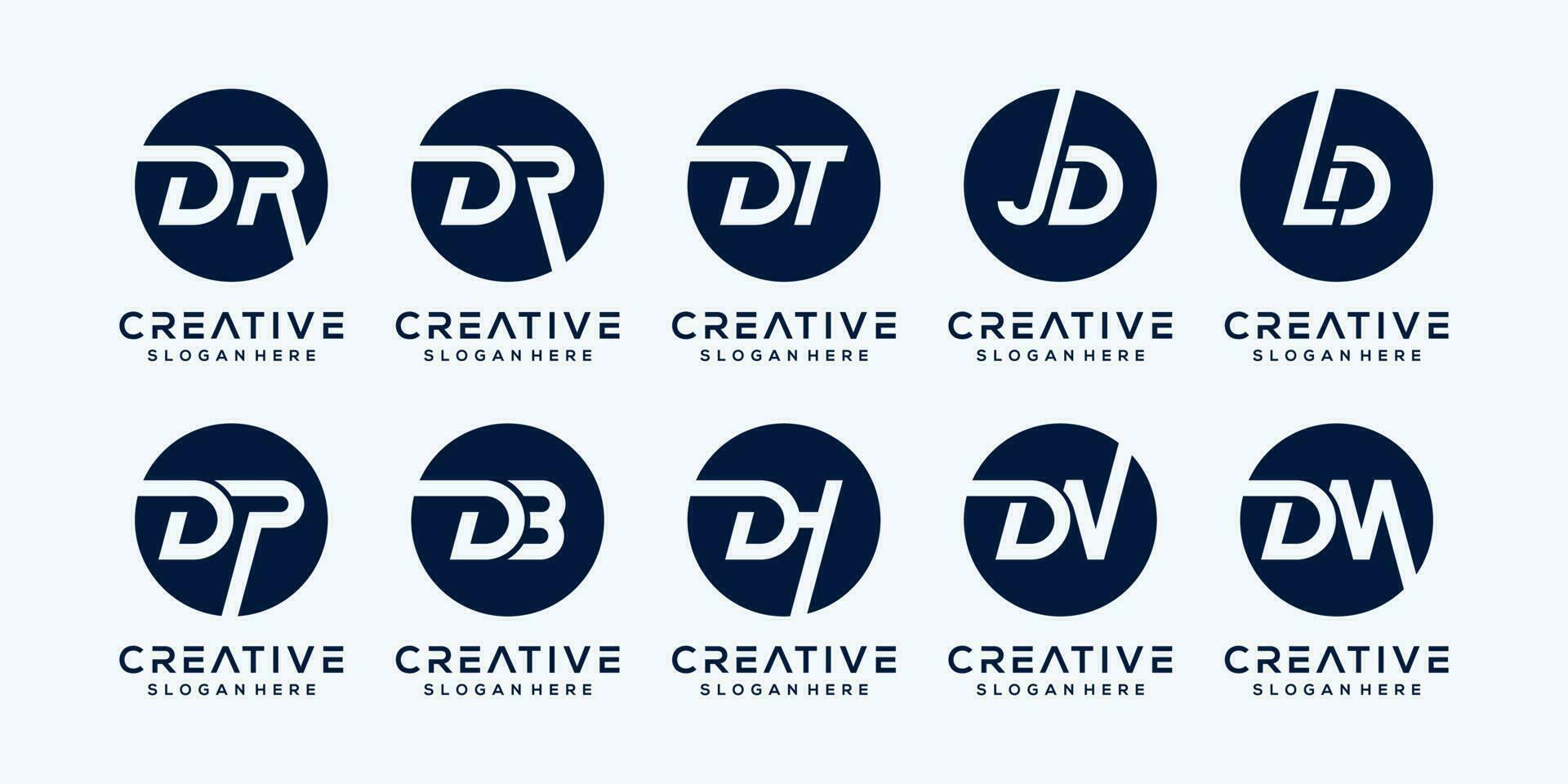 Logo and business modern vector