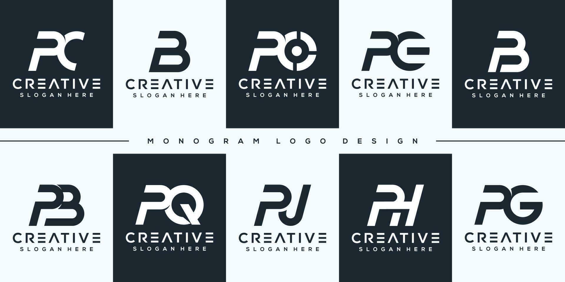 Logo and business modern vector