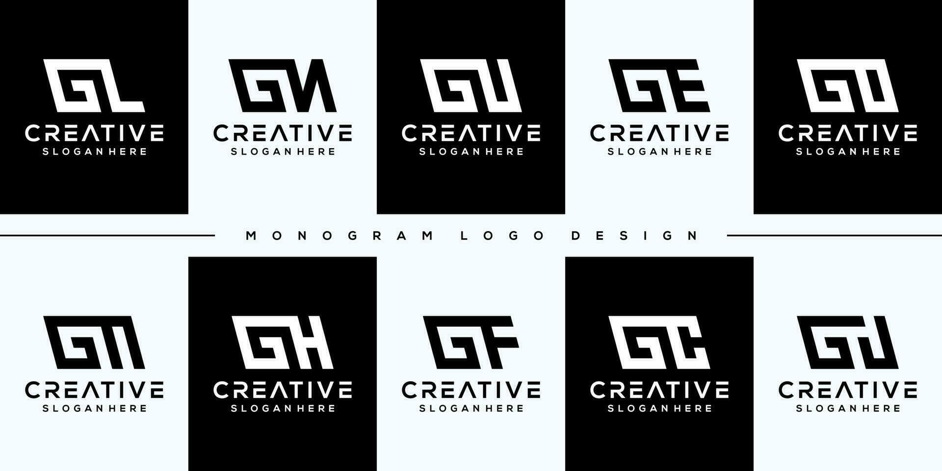 Logo and business modern vector