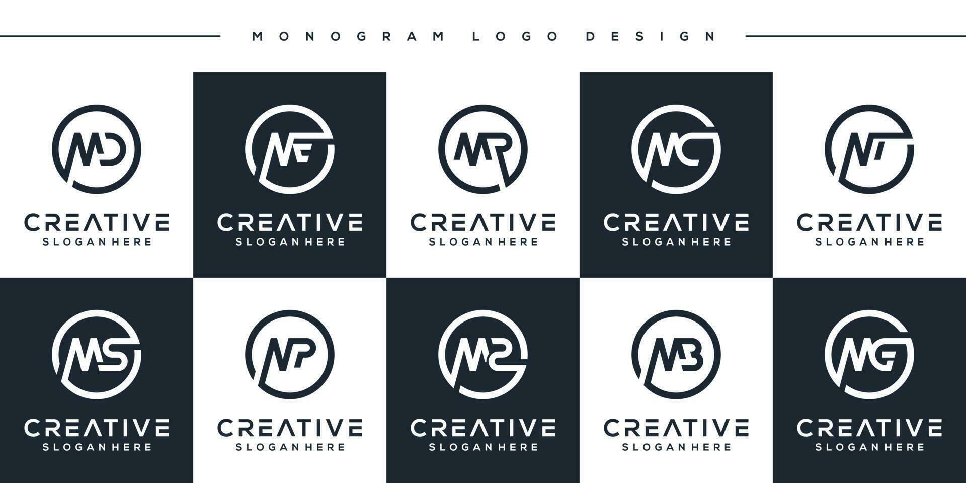 Logo and business modern vector