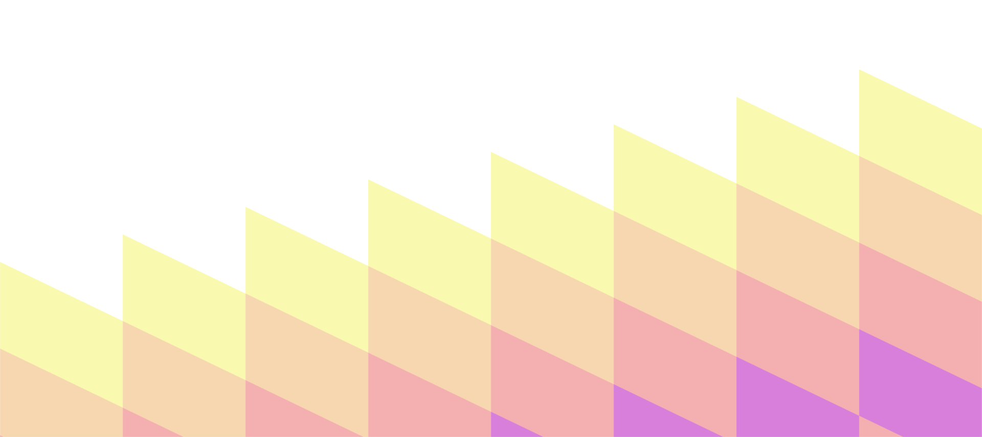 abstract bright rainbow wave mosaic banner transparent background png
