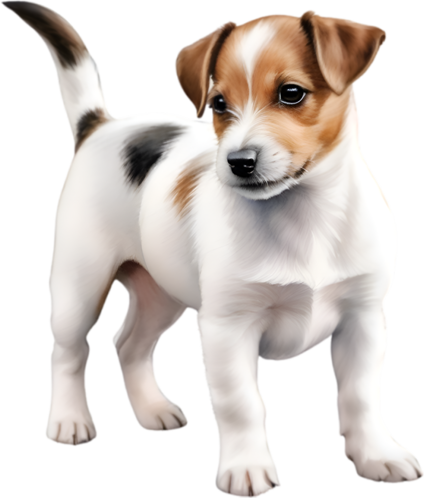 ai generado un linda Jack Russell terrier. ai-generado. png