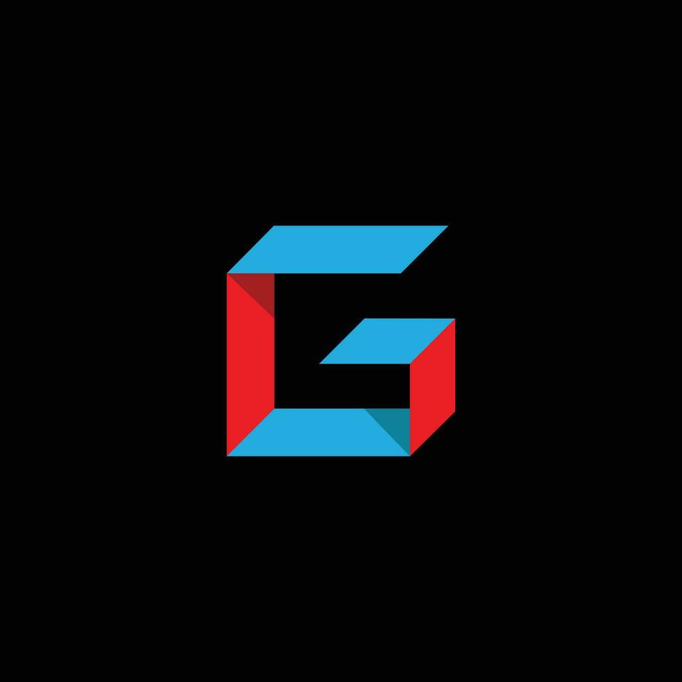 Letter G Gaming Logo vector