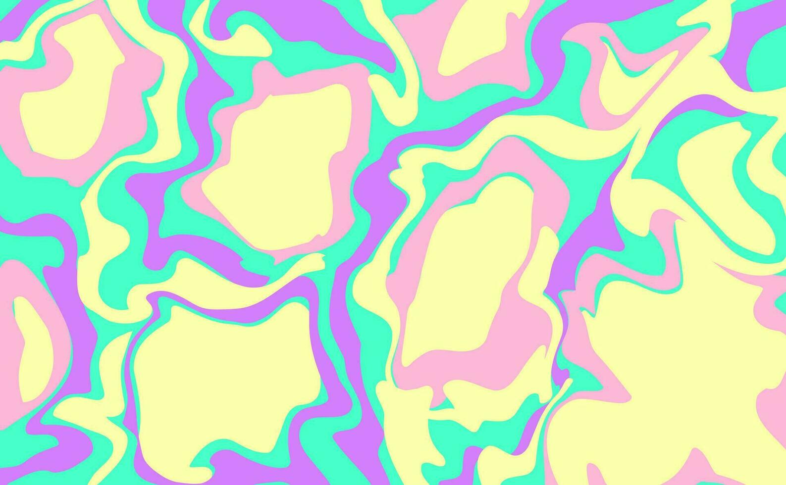 Abstract background with colorful waves. Trendy vector illustration in style color.