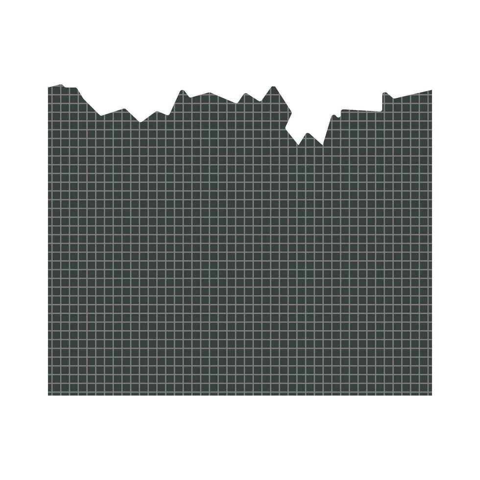 Torn paper flat illustration vector