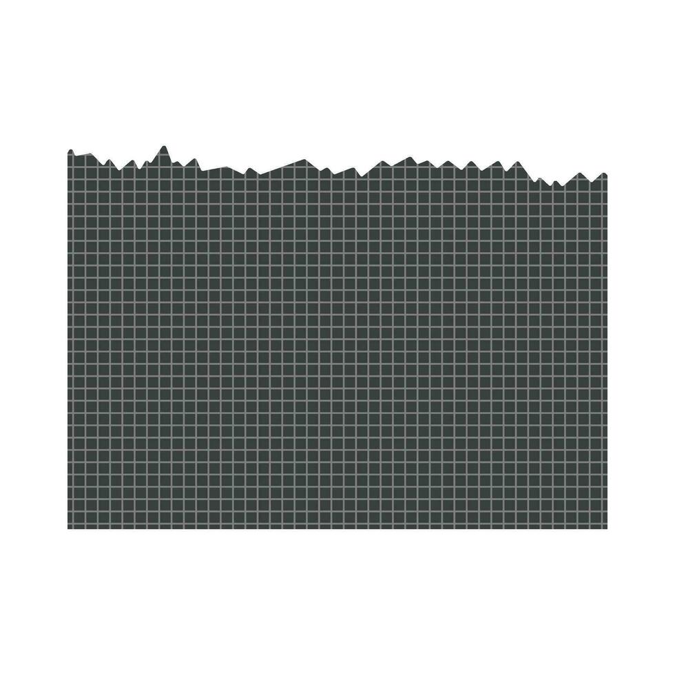 Torn paper flat illustration vector