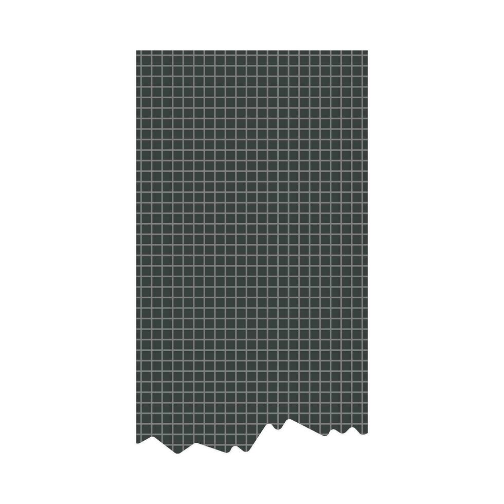 Torn paper flat illustration vector