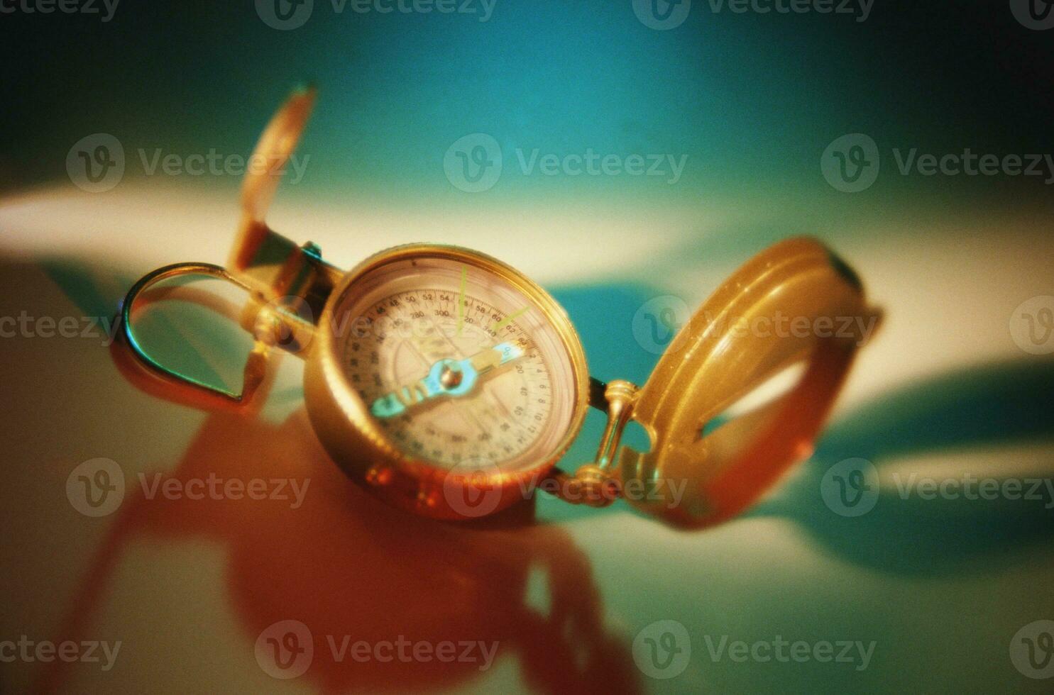 vintage compass navigation old style photo
