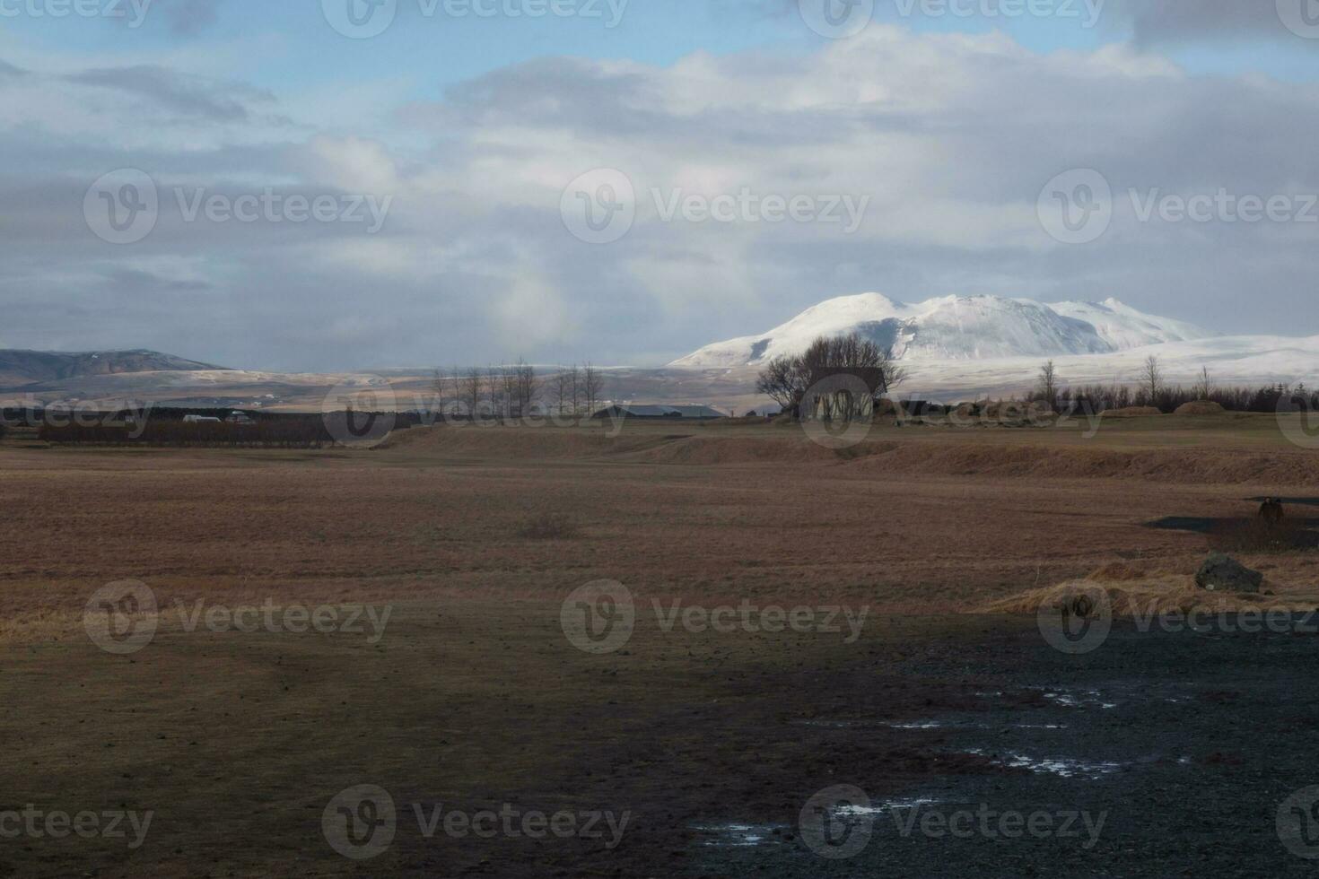 Image of beautiful nature in Iceland. photo