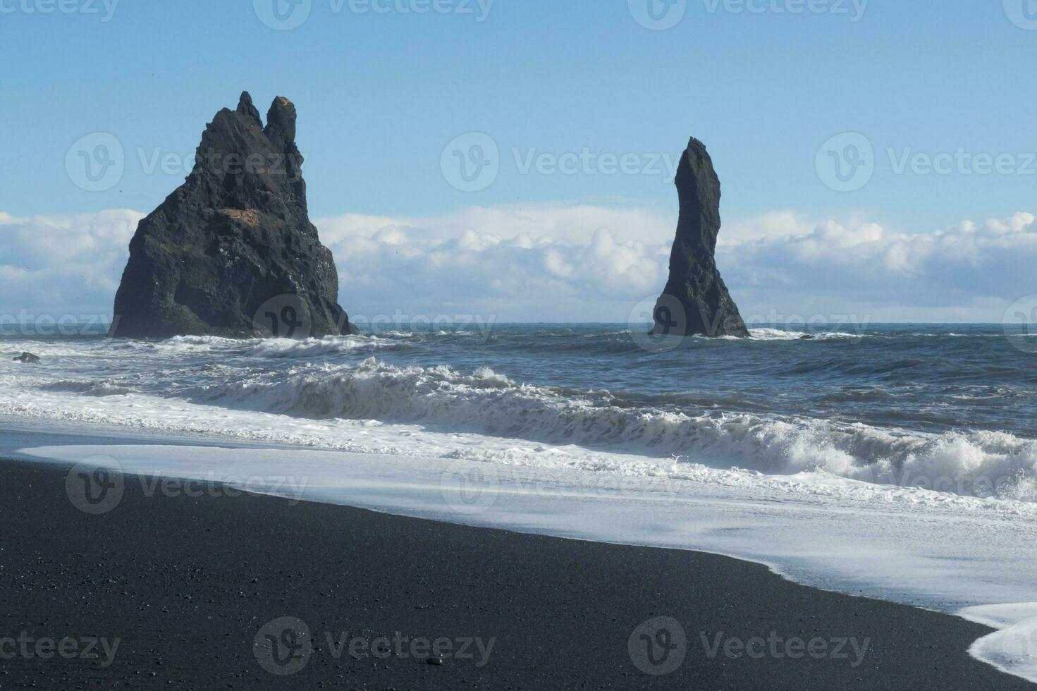 Image of Reynisfjara beach in Iceland photo